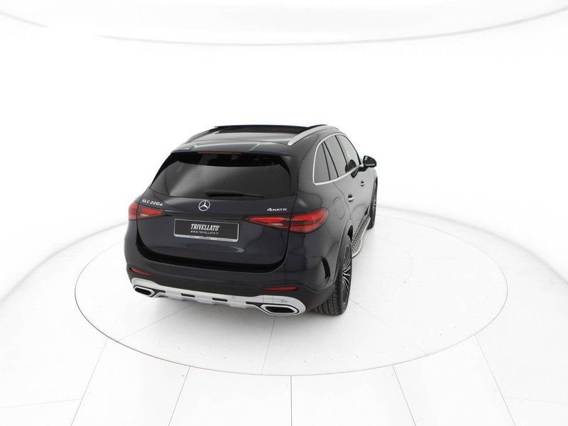 Mercedes GLC 220 d amg line premium plus 4matic auto ibrido blu/azzurro