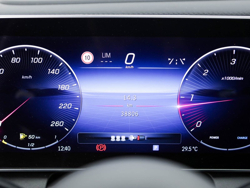 Mercedes GLC 220 d amg line premium plus 4matic auto ibrido blu/azzurro