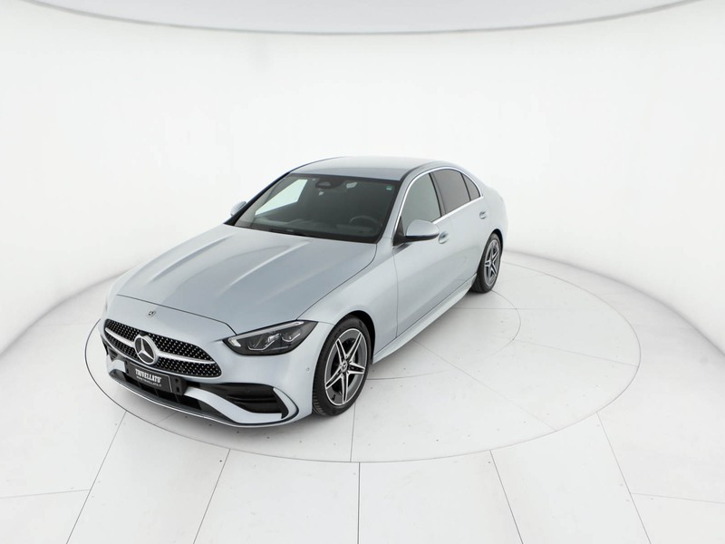 Mercedes Classe C Berlina 220 d mhev premium auto ibrido argento