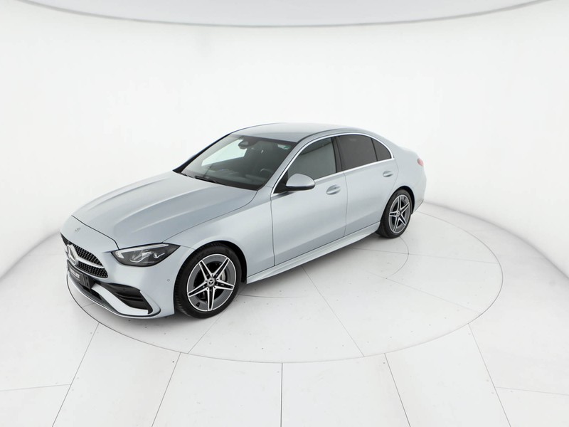 Mercedes Classe C Berlina 220 d mhev premium auto ibrido argento