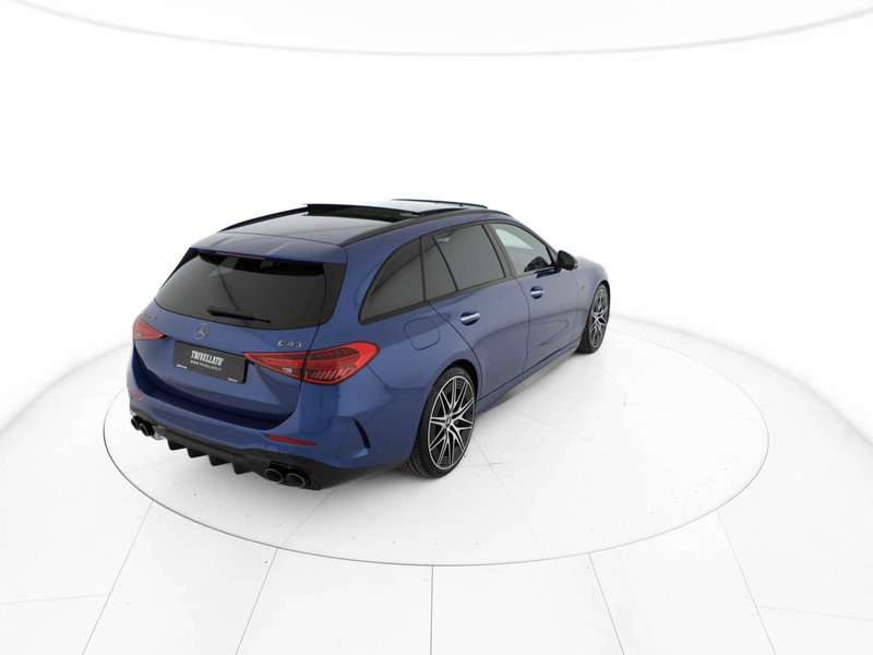 AMG Classe C c sw amg 43 mhev premium pro 4matic auto ibrido blu/azzurro