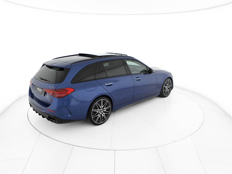 AMG Classe C c sw amg 43 mhev premium pro 4matic auto ibrido blu/azzurro