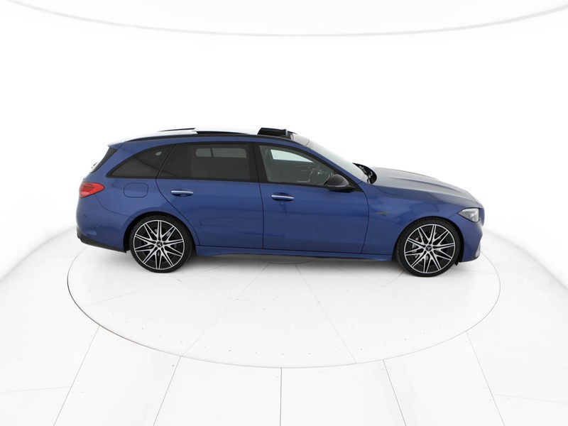 AMG Classe C c sw amg 43 mhev premium pro 4matic auto ibrido blu/azzurro