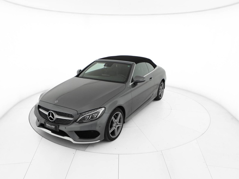 Mercedes Classe C Cabrio cabrio 220 d premium 4matic auto diesel argento