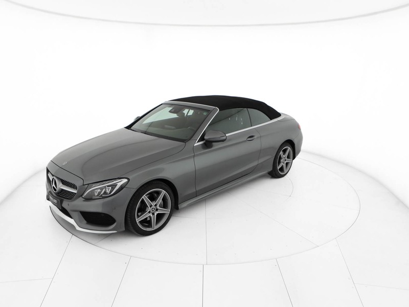 Mercedes Classe C Cabrio cabrio 220 d premium 4matic auto diesel argento