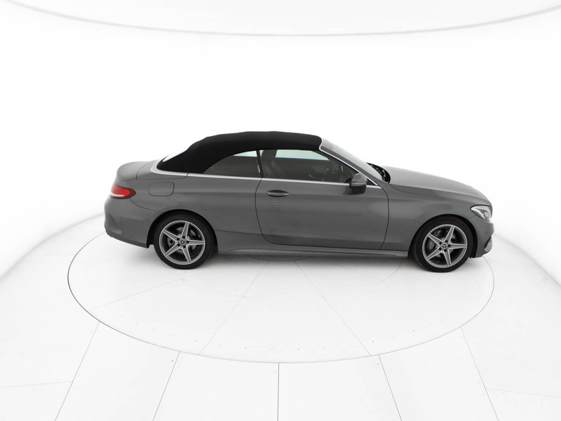 Mercedes Classe C Cabrio cabrio 220 d premium 4matic auto diesel argento