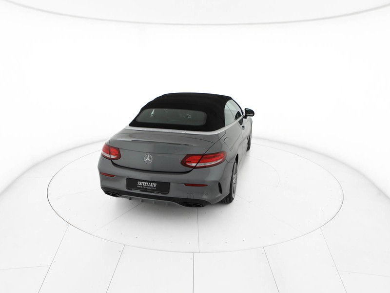 Mercedes Classe C Cabrio cabrio 220 d premium 4matic auto diesel argento