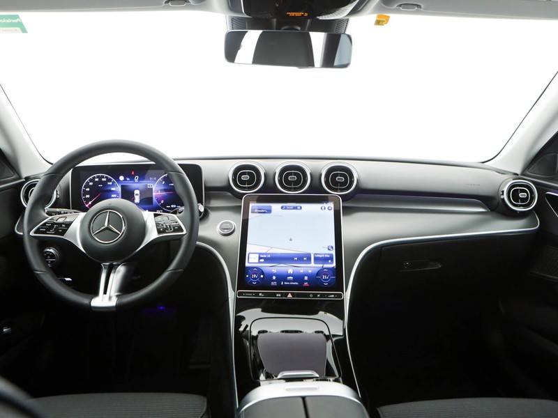 Mercedes Classe C SW sw 220 d mhev sport auto ibrido nero