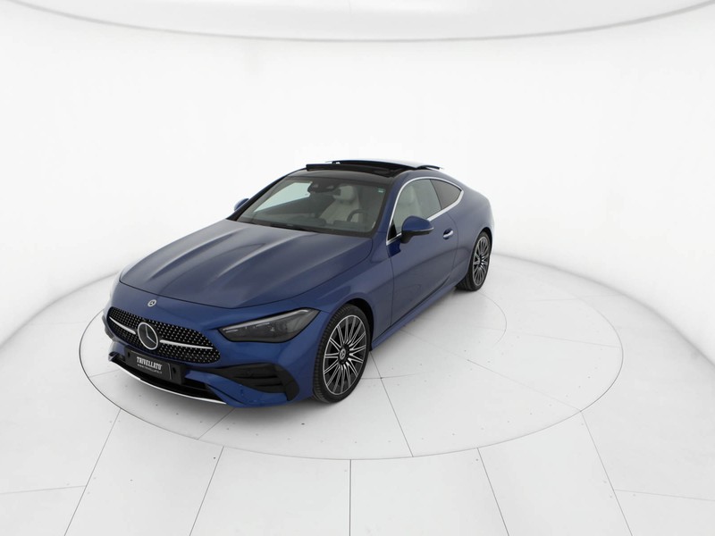 Mercedes CLE coupe 220 d amg line premium plus auto ibrido blu/azzurro