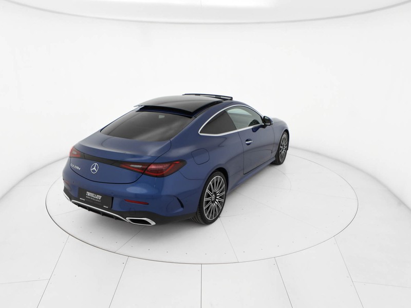 Mercedes CLE coupe 220 d amg line premium plus auto ibrido blu/azzurro