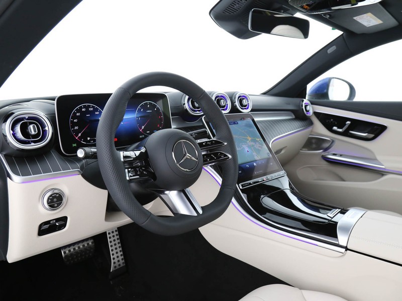 Mercedes CLE coupe 220 d amg line premium plus auto ibrido blu/azzurro