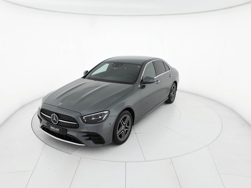 Mercedes Classe E Berlina 300 d mhev (eq-boost) premium plus 4matic auto ibrido grigio