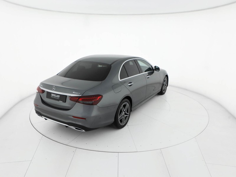 Mercedes Classe E Berlina 300 d mhev (eq-boost) premium plus 4matic auto ibrido grigio