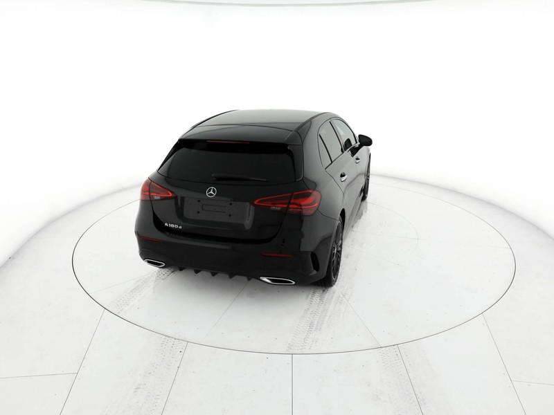 Mercedes Classe A 180 d amg line advanced plus auto diesel nero