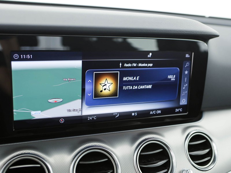 Mercedes Classe E SW sw 220 d sport auto diesel nero