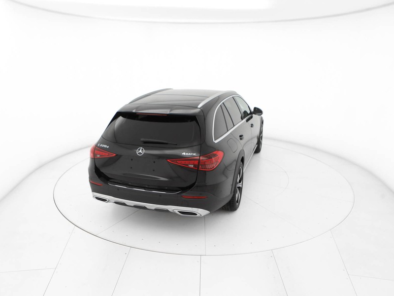 Mercedes Classe C SW sw all-terrain 220 d mhev advanced 4matic 197cv auto ibrido nero