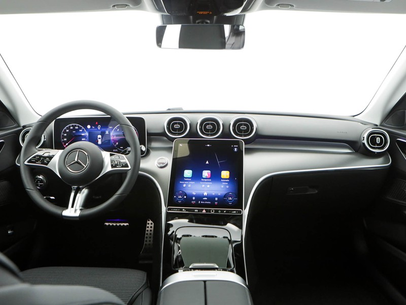 Mercedes Classe C SW sw all-terrain 220 d mhev advanced 4matic 197cv auto ibrido nero
