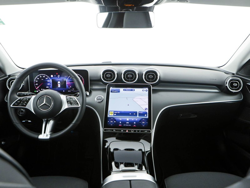 Mercedes Classe C SW sw 200 d mhev advanced auto ibrido bianco