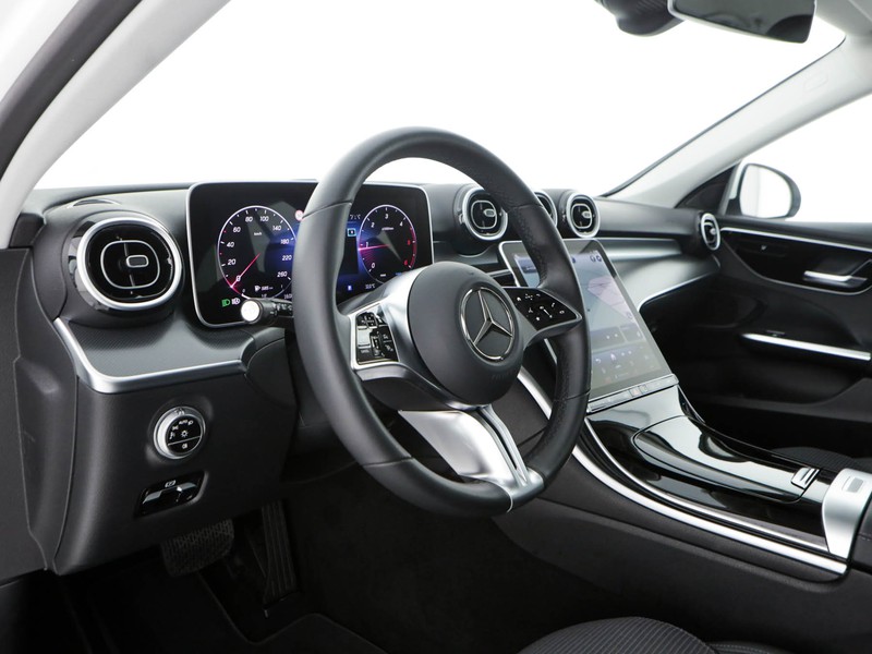 Mercedes Classe C SW sw 200 d mhev advanced auto ibrido bianco