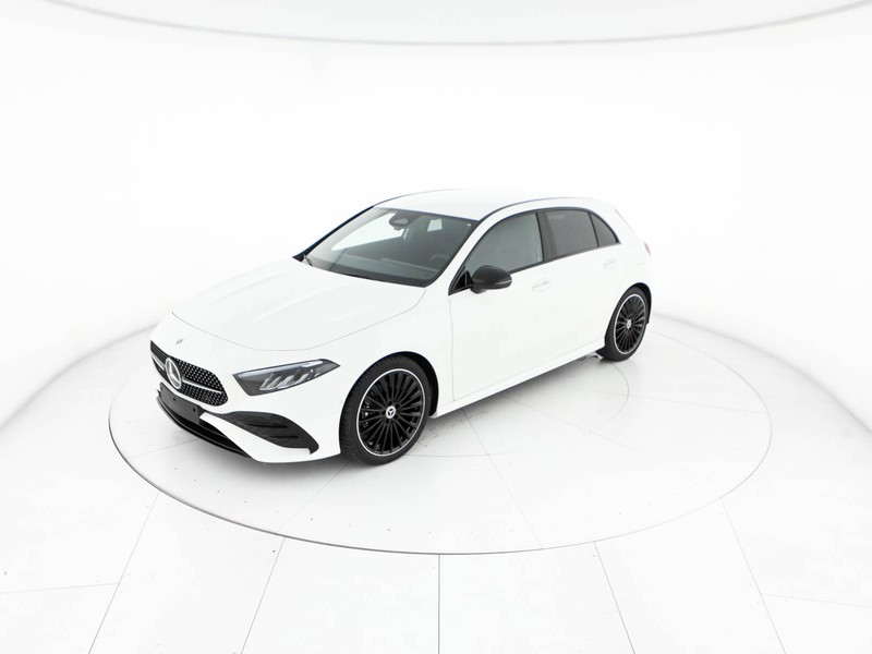 Mercedes Classe A 180 d amg line advanced plus auto diesel bianco