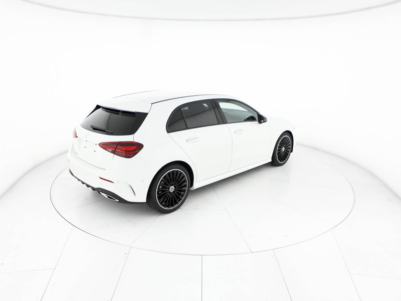 Mercedes Classe A 180 d amg line advanced plus auto diesel bianco
