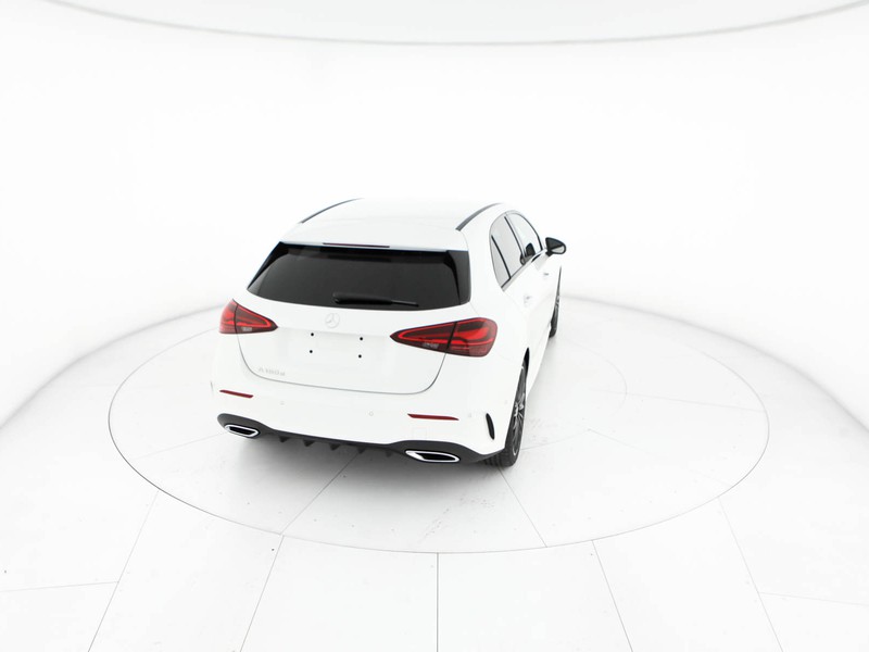 Mercedes Classe A 180 d amg line advanced plus auto diesel bianco