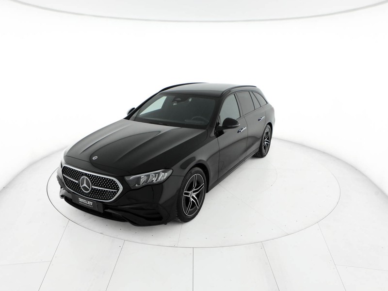 Mercedes Classe E SW sw 220 d amg line advanced auto ibrido nero