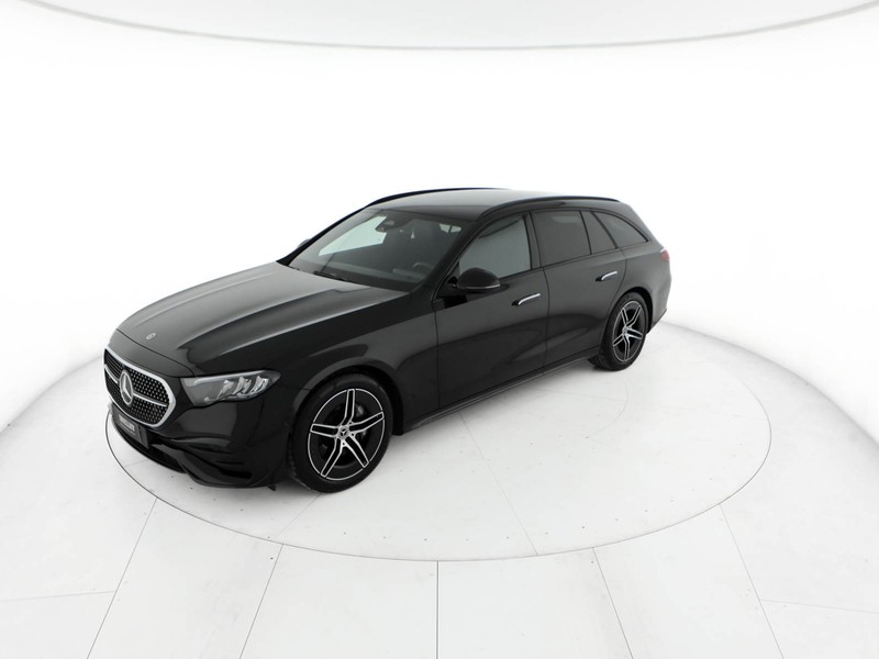 Mercedes Classe E SW sw 220 d amg line advanced auto ibrido nero