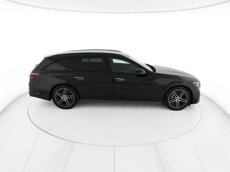Mercedes Classe E SW sw 220 d amg line advanced auto ibrido nero