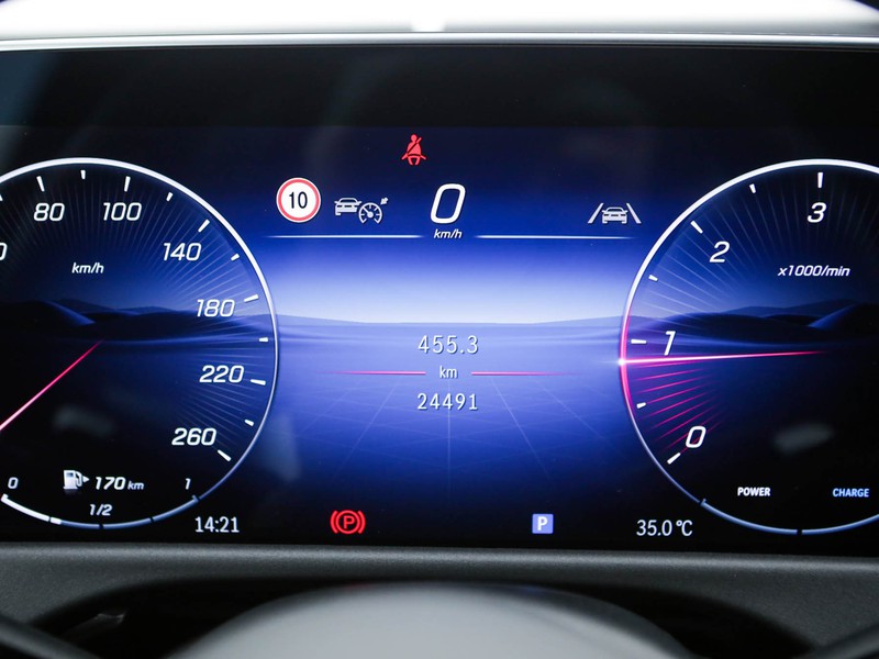 Mercedes Classe E SW sw 220 d amg line advanced auto ibrido nero