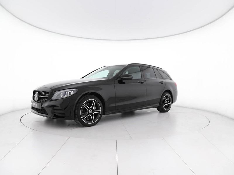 Mercedes Classe C SW sw 220 d premium 4matic auto diesel nero