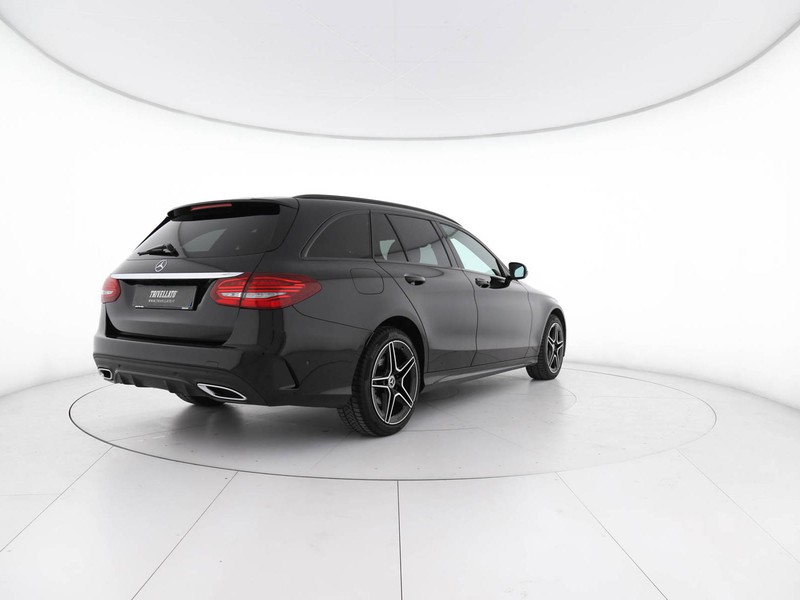 Mercedes Classe C SW sw 220 d premium 4matic auto diesel nero
