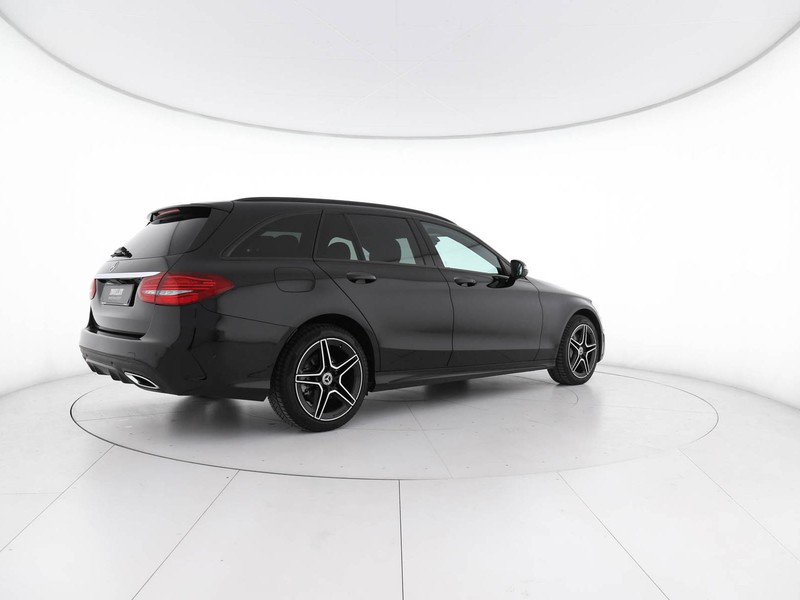 Mercedes Classe C SW sw 220 d premium 4matic auto diesel nero