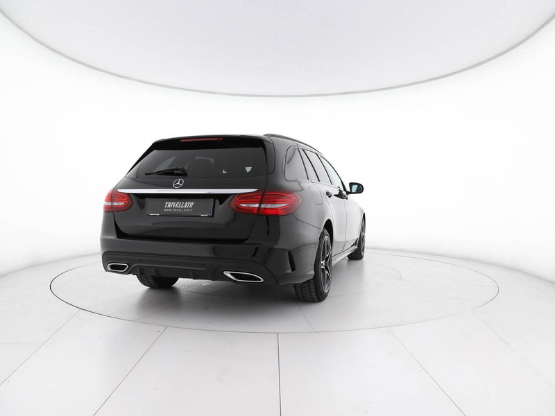 Mercedes Classe C SW sw 220 d premium 4matic auto diesel nero