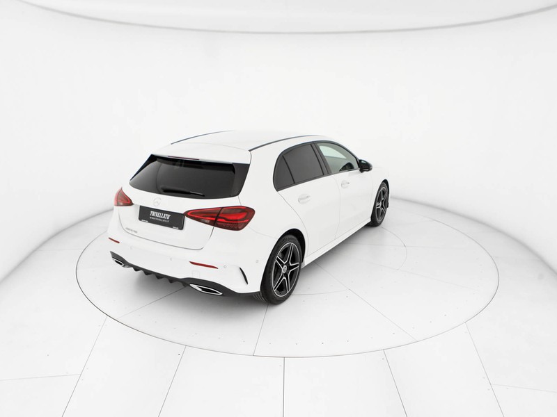 Mercedes Classe A 180 amg line advanced plus auto ibrido bianco
