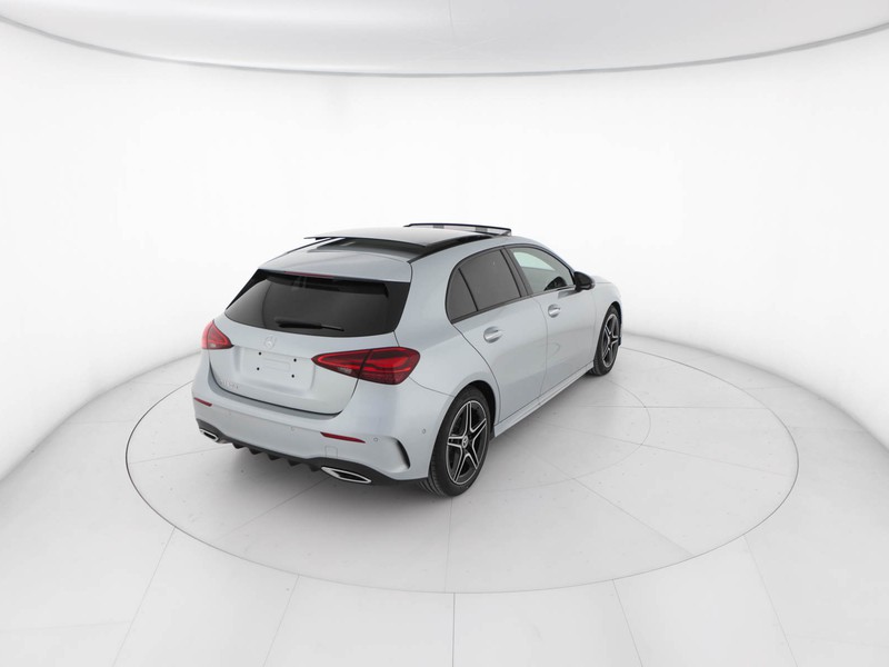Mercedes Classe A 180 d amg line advanced plus auto diesel argento