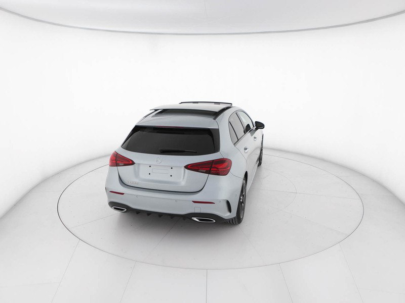 Mercedes Classe A 180 d amg line advanced plus auto diesel argento