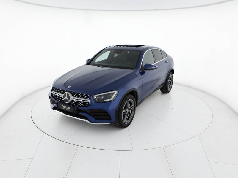Mercedes GLC Coupè coupe 220 d premium 4matic auto diesel blu/azzurro