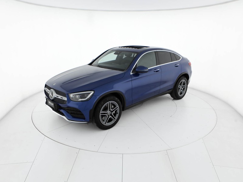Mercedes GLC Coupè coupe 220 d premium 4matic auto diesel blu/azzurro