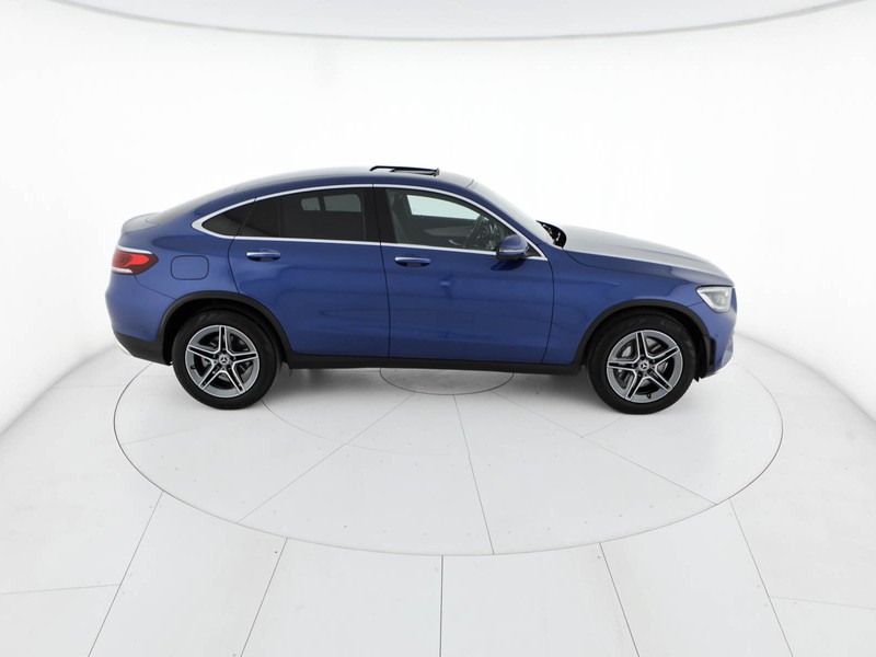 Mercedes GLC Coupè coupe 220 d premium 4matic auto diesel blu/azzurro