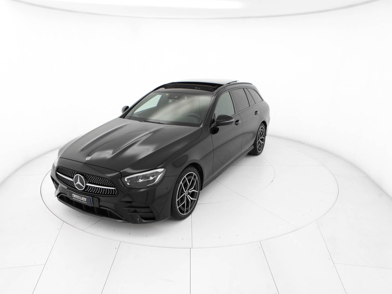 Mercedes Classe E SW sw 220 d mhev premium 4matic auto ibrido nero