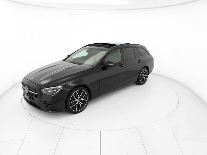 Mercedes Classe E SW sw 220 d mhev premium 4matic auto ibrido nero