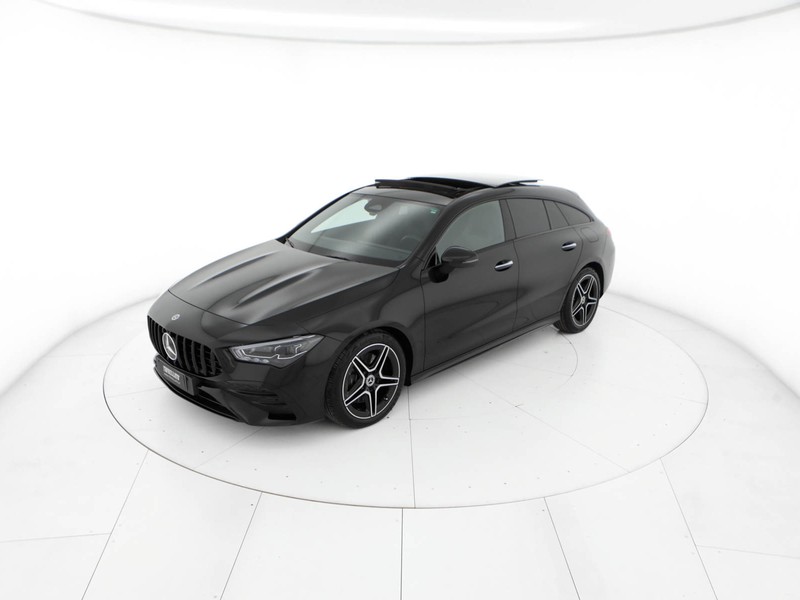 Mercedes CLA Shooting Brake  200 d amg line advanced plus auto diesel nero