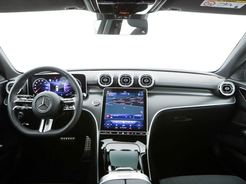 Mercedes Classe C SW sw 300 d mhev amg line premium auto ibrido grigio