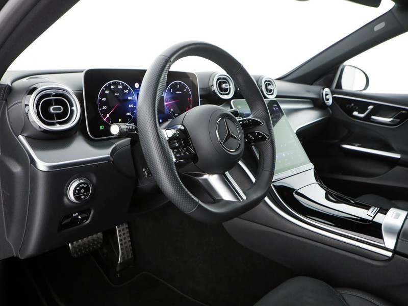Mercedes Classe C SW sw 300 d mhev amg line premium auto ibrido grigio