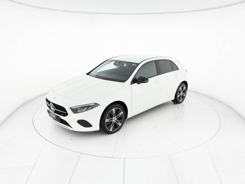 Mercedes Classe A 250 e phev progressive advanced auto ibrido bianco