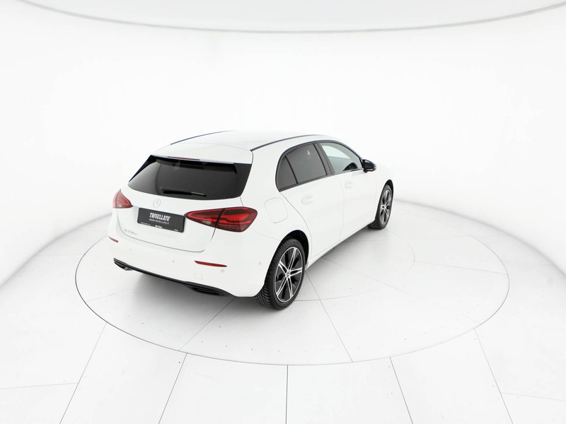 Mercedes Classe A 250 e phev progressive advanced auto ibrido bianco