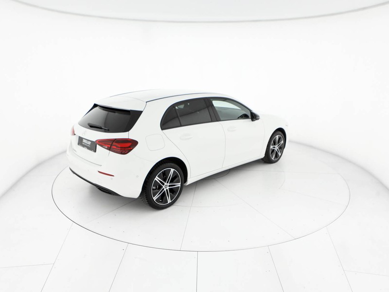 Mercedes Classe A 250 e phev progressive advanced auto ibrido bianco