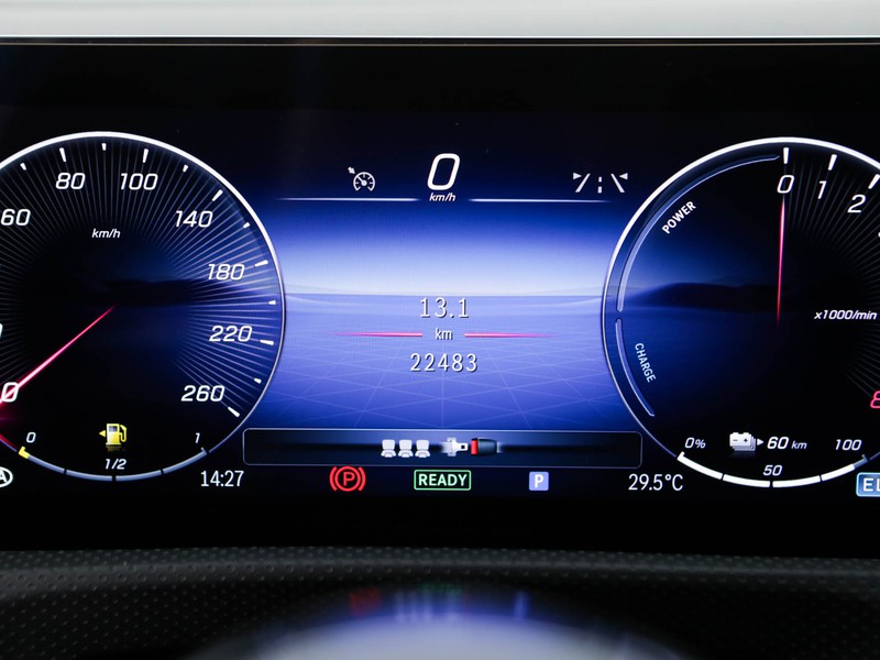 Mercedes Classe A 250 e phev progressive advanced auto ibrido bianco