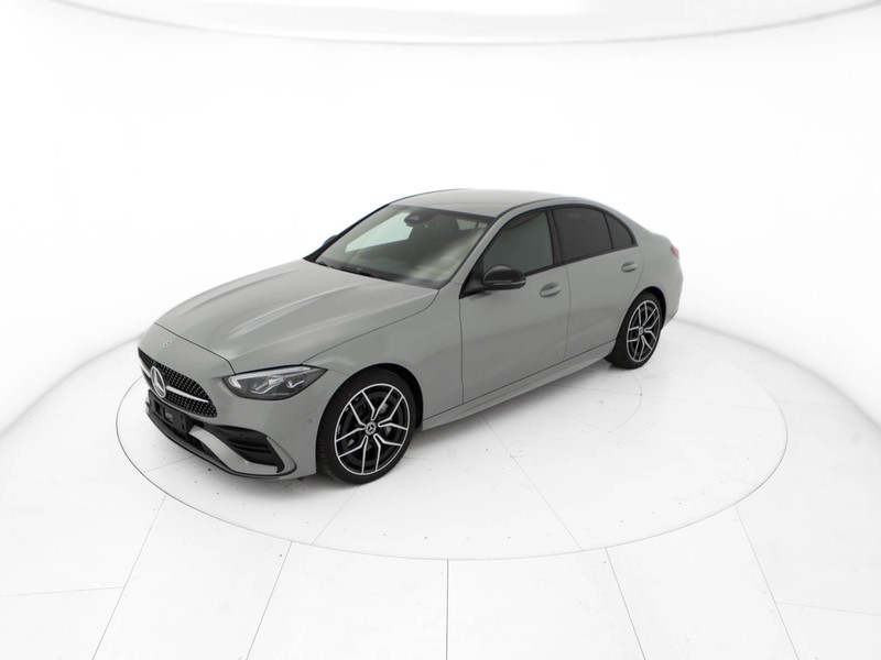 Mercedes Classe C Berlina 300 d mhev amg line advanced 4matic auto ibrido nero
